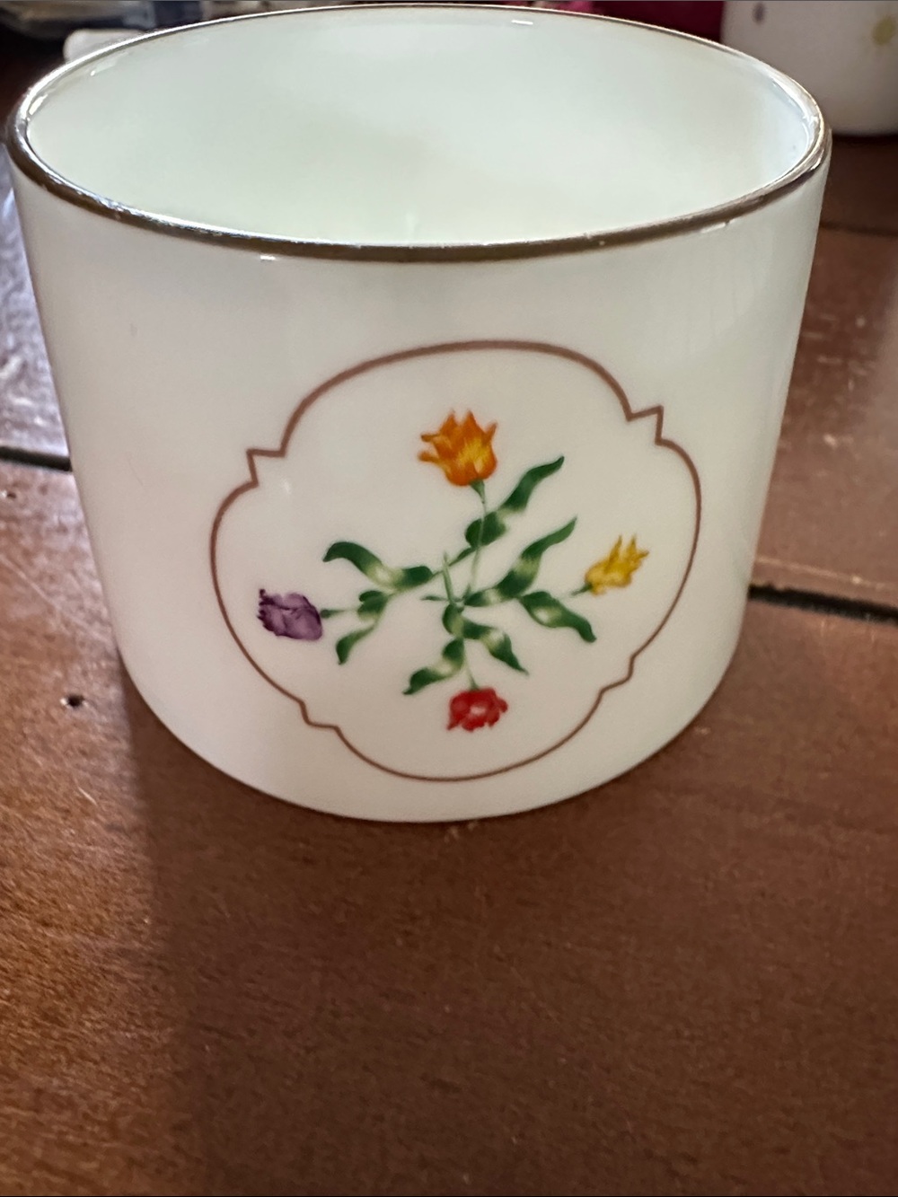 Coalport Tulip Medallion Cup for Tea Waste